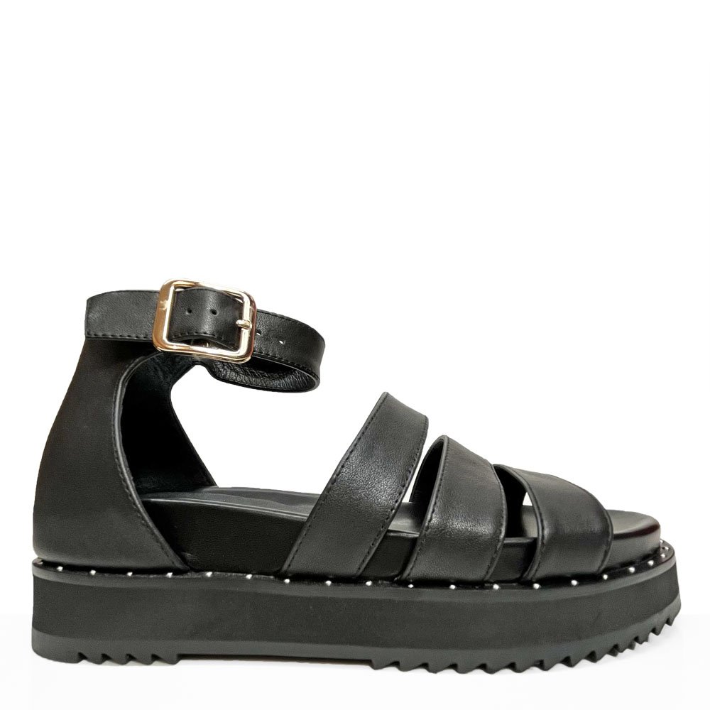 Private Collection Leather Lateral Strap Sandals | Harrods NZ